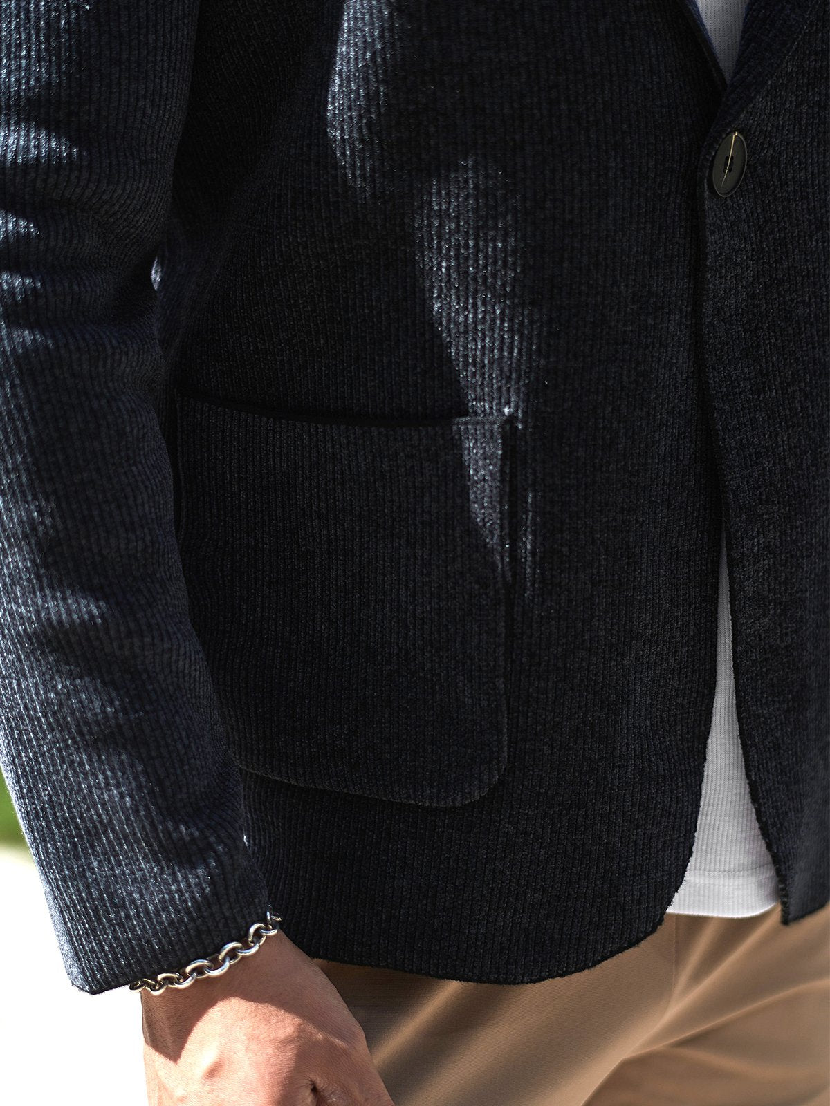 Knit Sweater Midweight Blazer