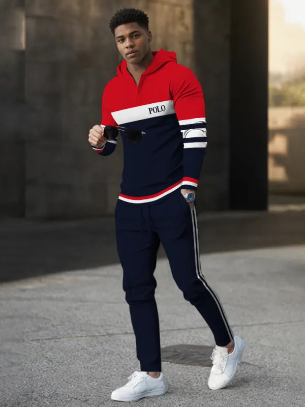 Long Sleeve Casual Two-piece Set - DUVAL