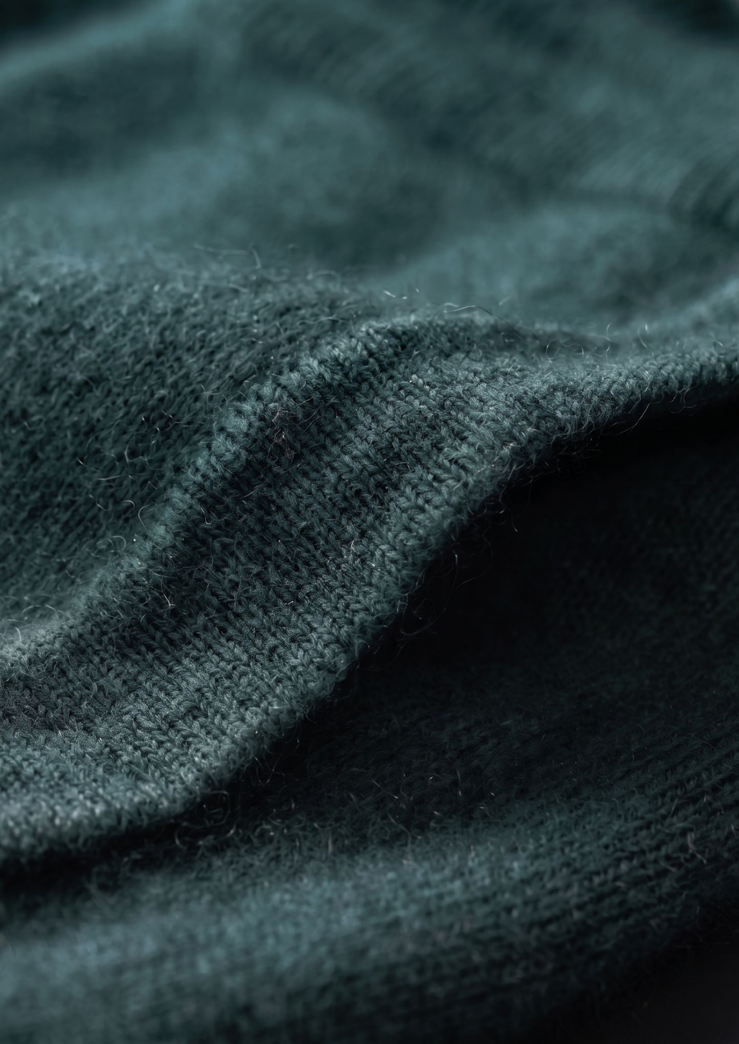 Pure Extra-Fine Merino Wool Sea Green Luzzo Set