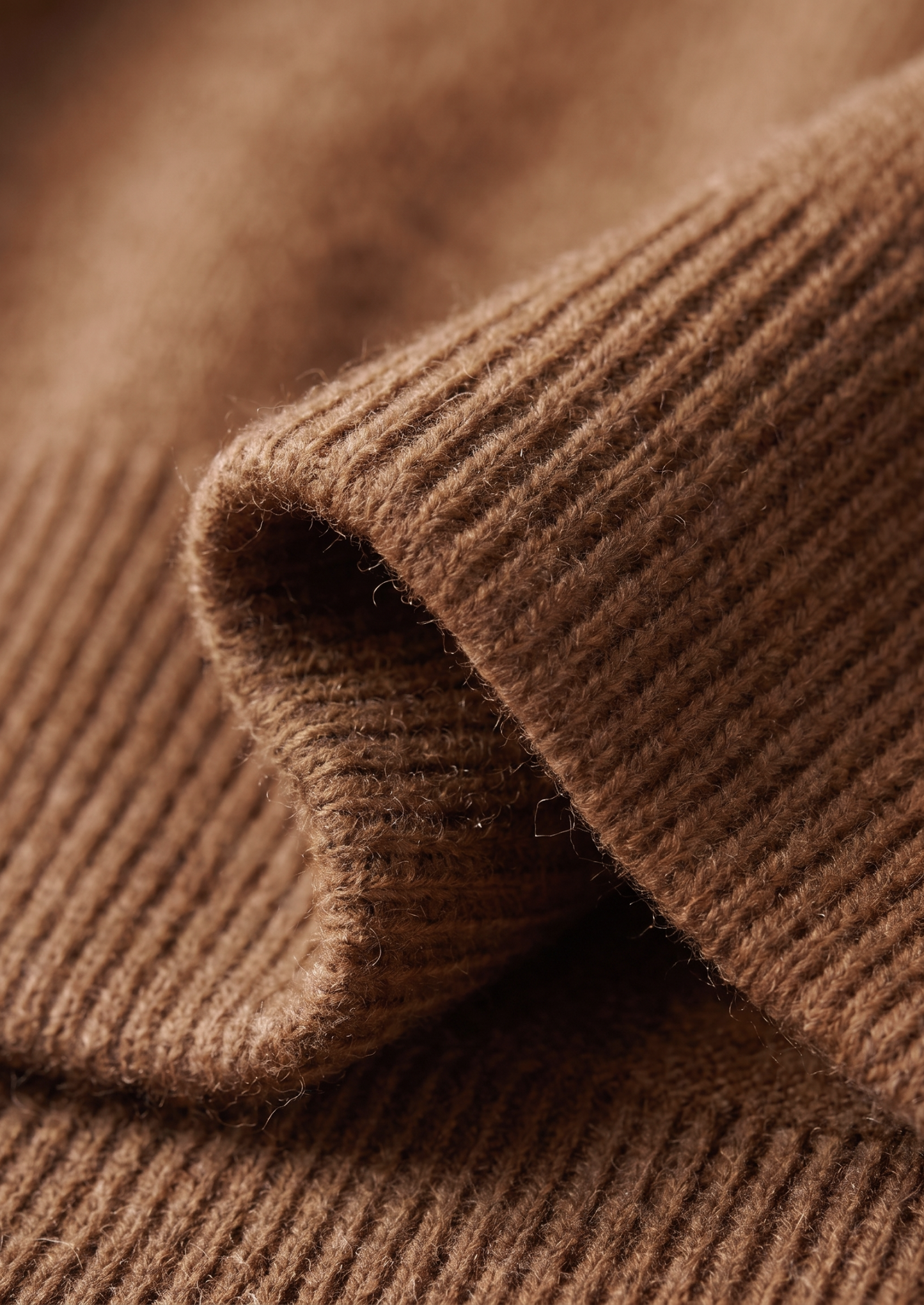 Pure Extra-Fine Merino Wool Caramel Luzzo Set