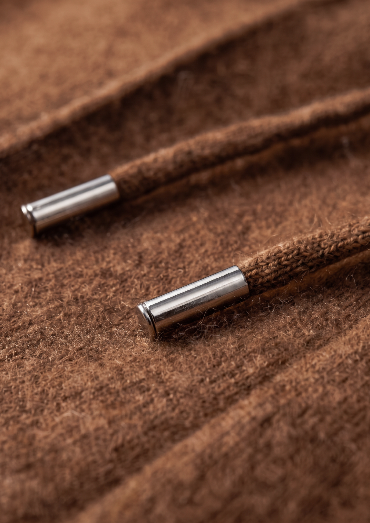 Pure Extra-Fine Merino Wool Caramel Luzzo Set