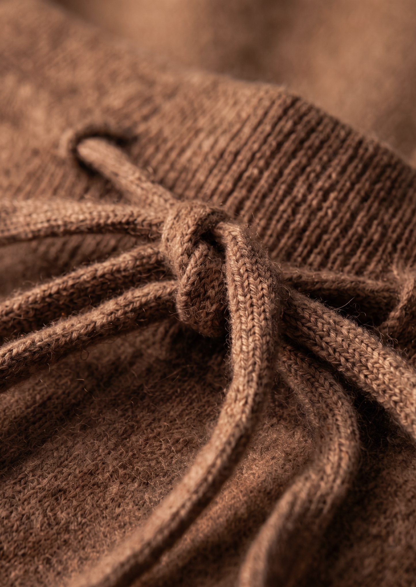Pure Extra-Fine Merino Wool Caramel Luzzo Set