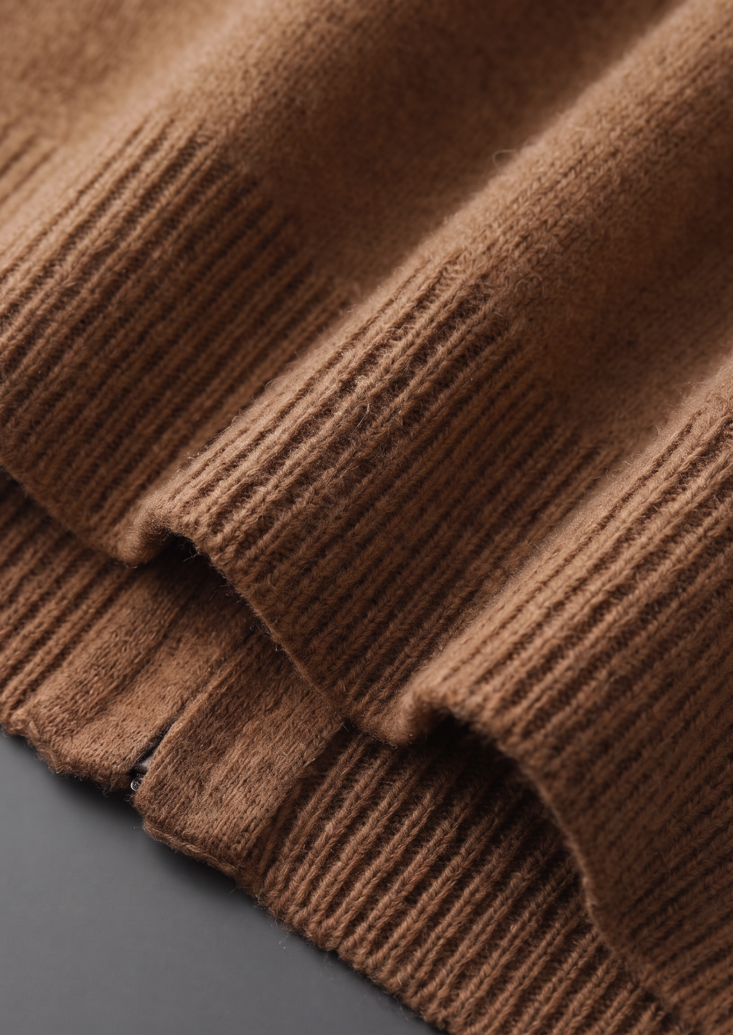 Pure Extra-Fine Merino Wool Caramel Luzzo Set