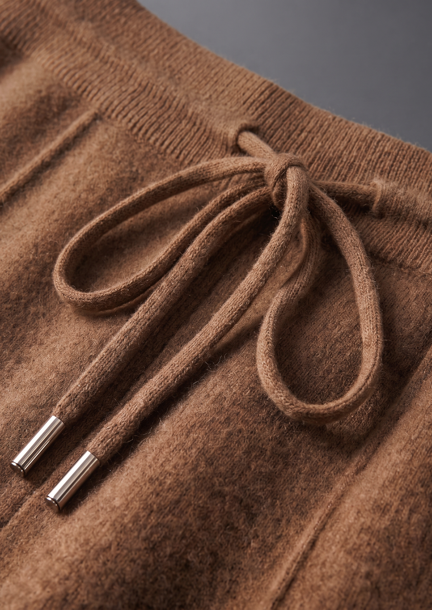 Pure Extra-Fine Merino Wool Caramel Luzzo Set