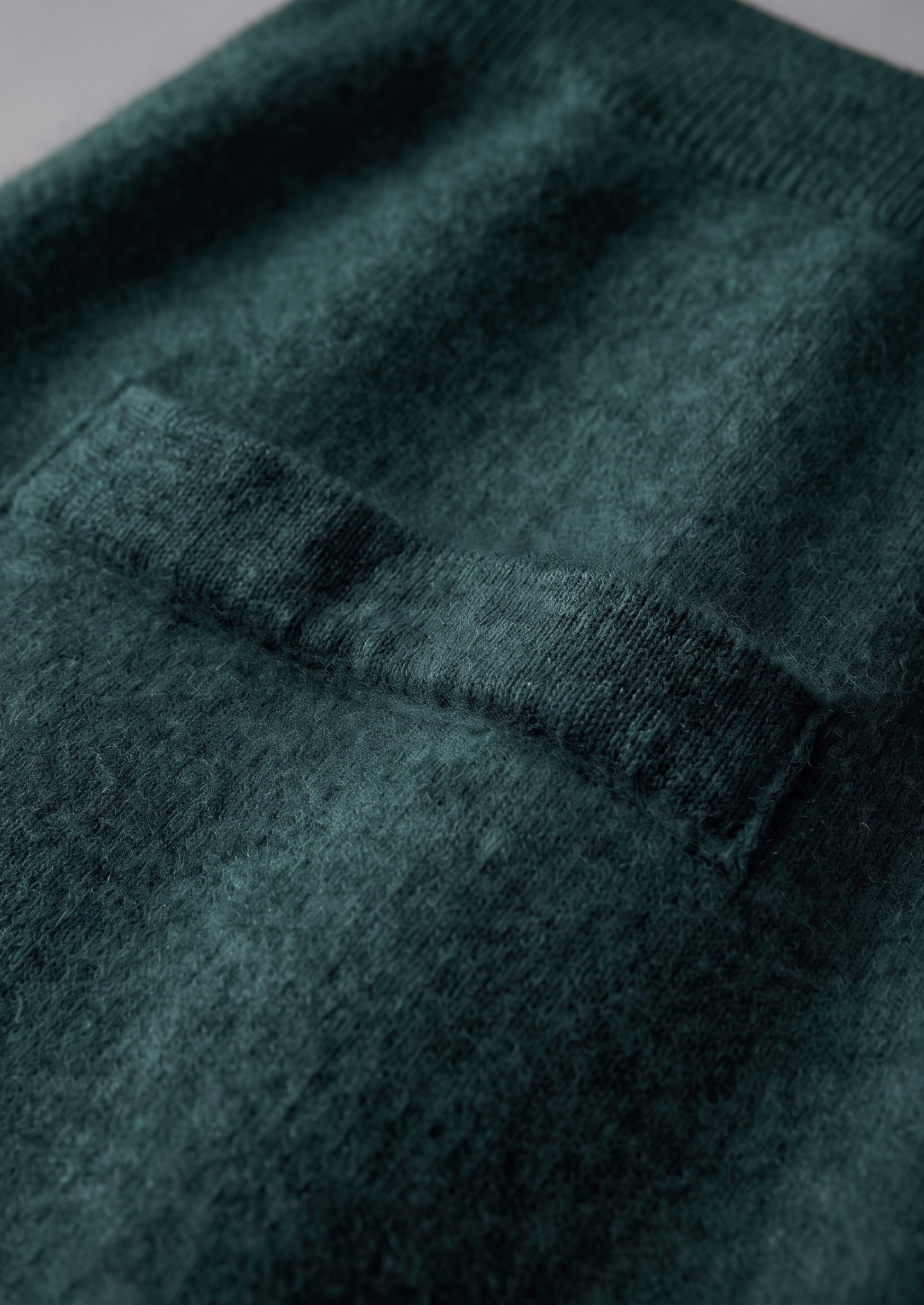 Pure Extra-Fine Merino Wool Sea Green Luzzo Set