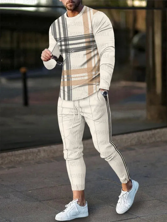 Long Sleeve Casual Two-piece Set