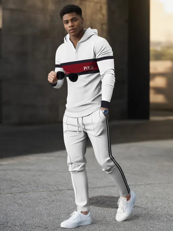 Long Sleeve Casual Two-piece Set - DUVAL