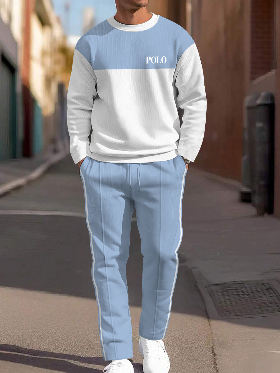 Long Sleeve Casual Two-piece Set - DUVAL