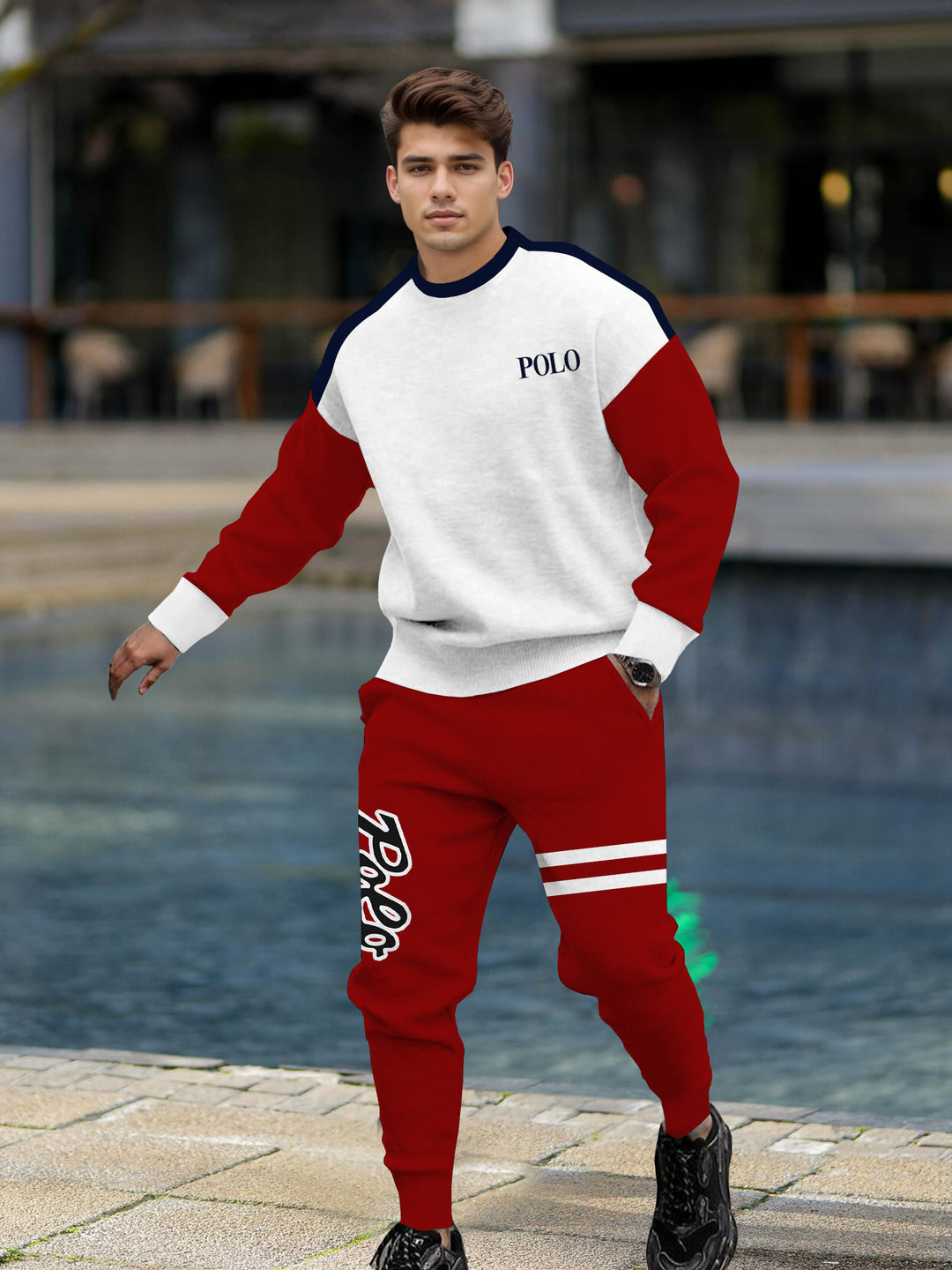 Long Sleeve Casual Two-piece Set - DUVAL