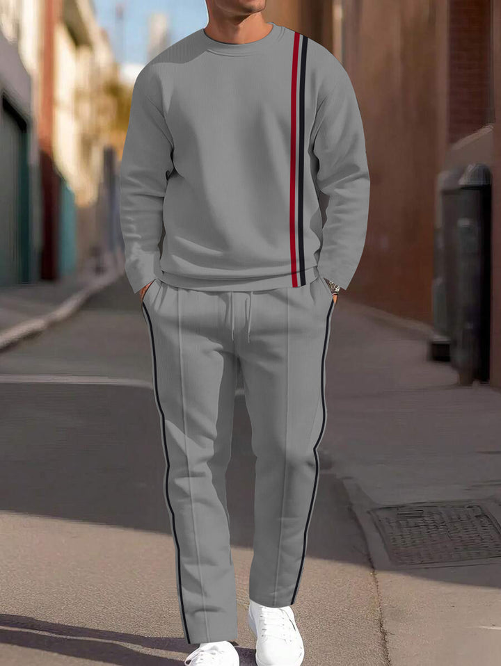 Long Sleeve Casual Two-piece Set - DUVAL