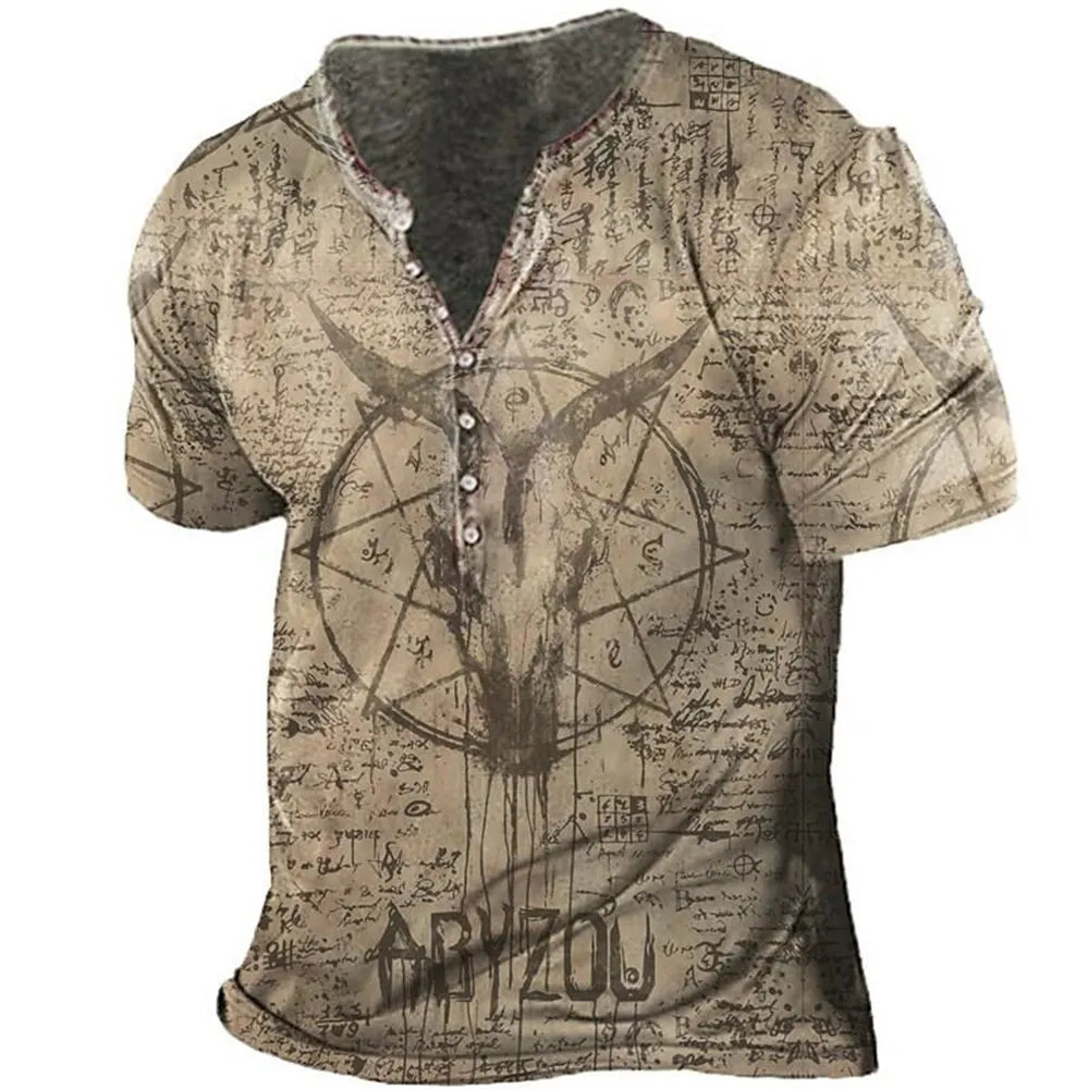 Bull Skull Vintage T-Shirt - DUVAL