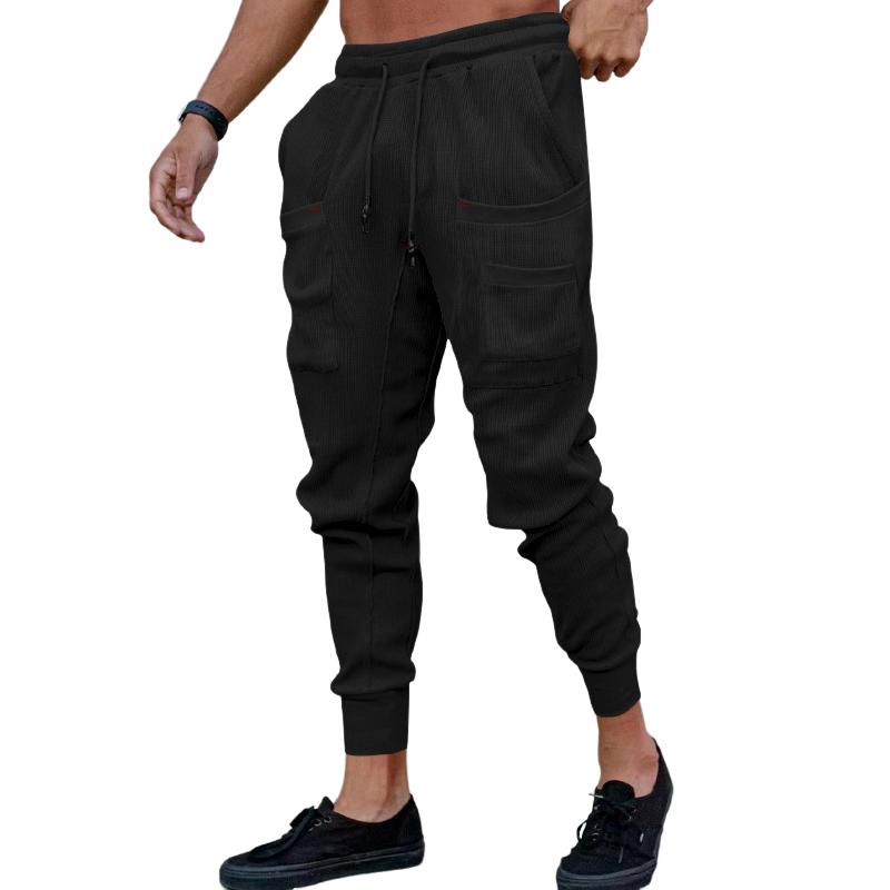 men's-casual-multi-pocket-sports-pants