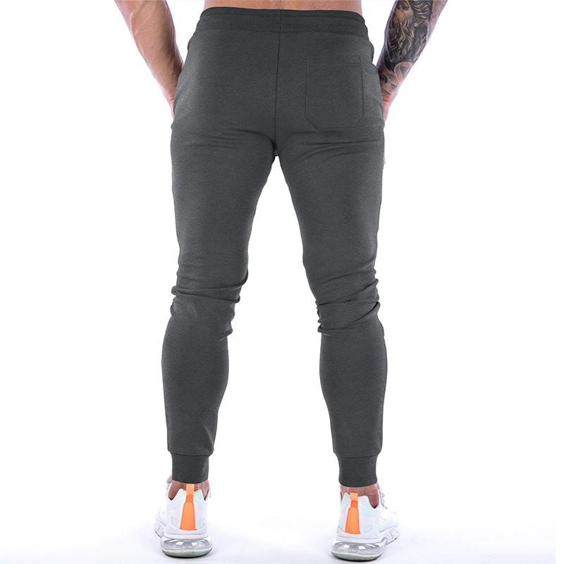 men's-solid-drawstring-elastic-waist-fitness-sports-pants