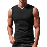 men's-solid-v-neck-tank-top