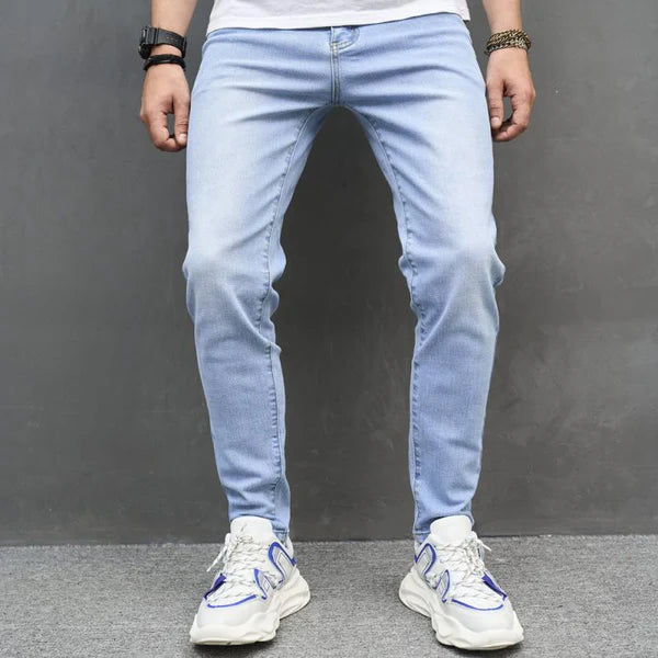 Fashion Distressed Tight Cotton Jeans