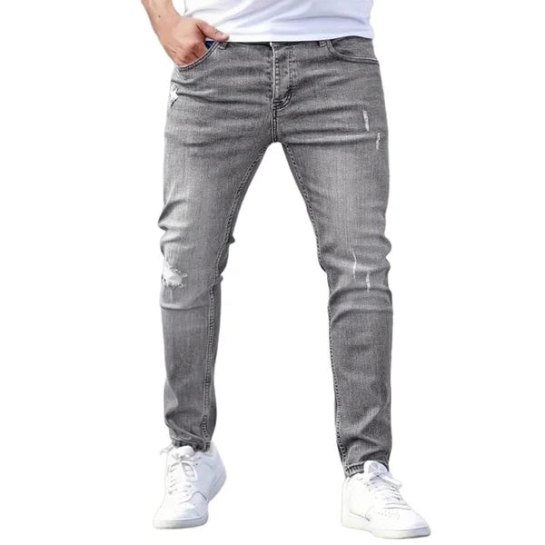 Fashion Distressed Holes Casual Jeans