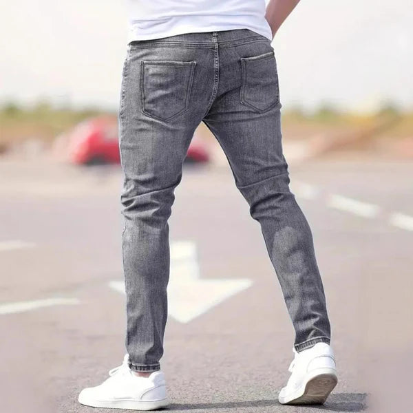 Fashion Distressed Holes Casual Jeans