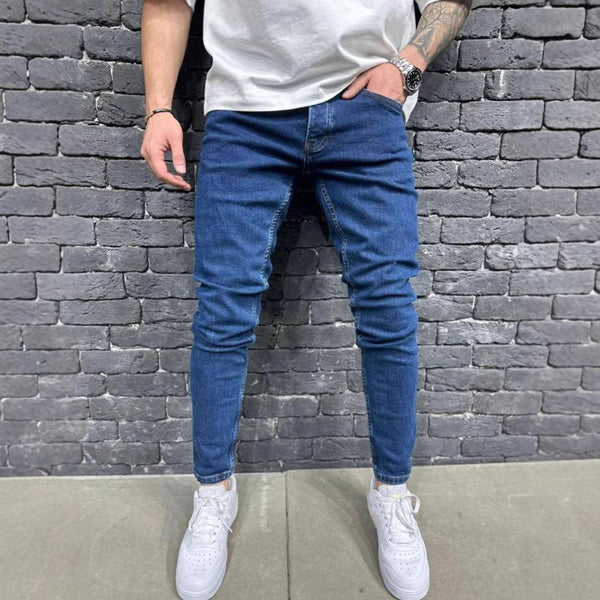 Vintage Washed Casual Jeans