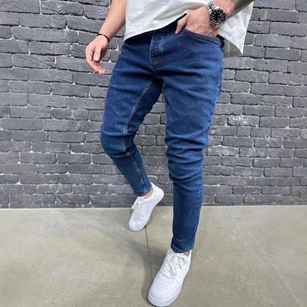 Vintage Washed Casual Jeans