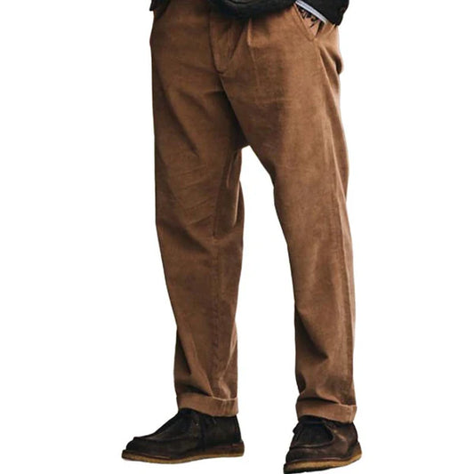 Classic Casual Pocket Corduroy Pants