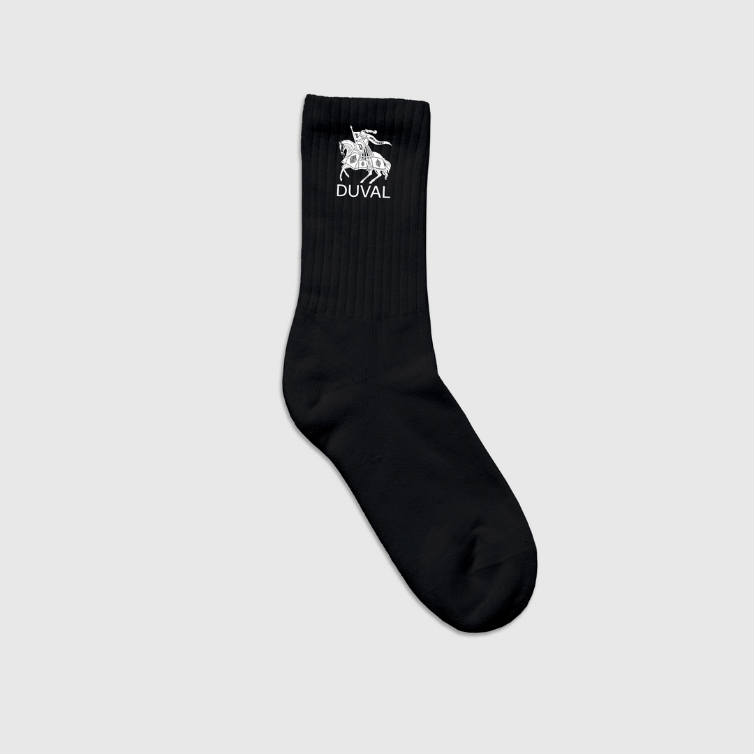 Chariot Socks - Black - DUVAL