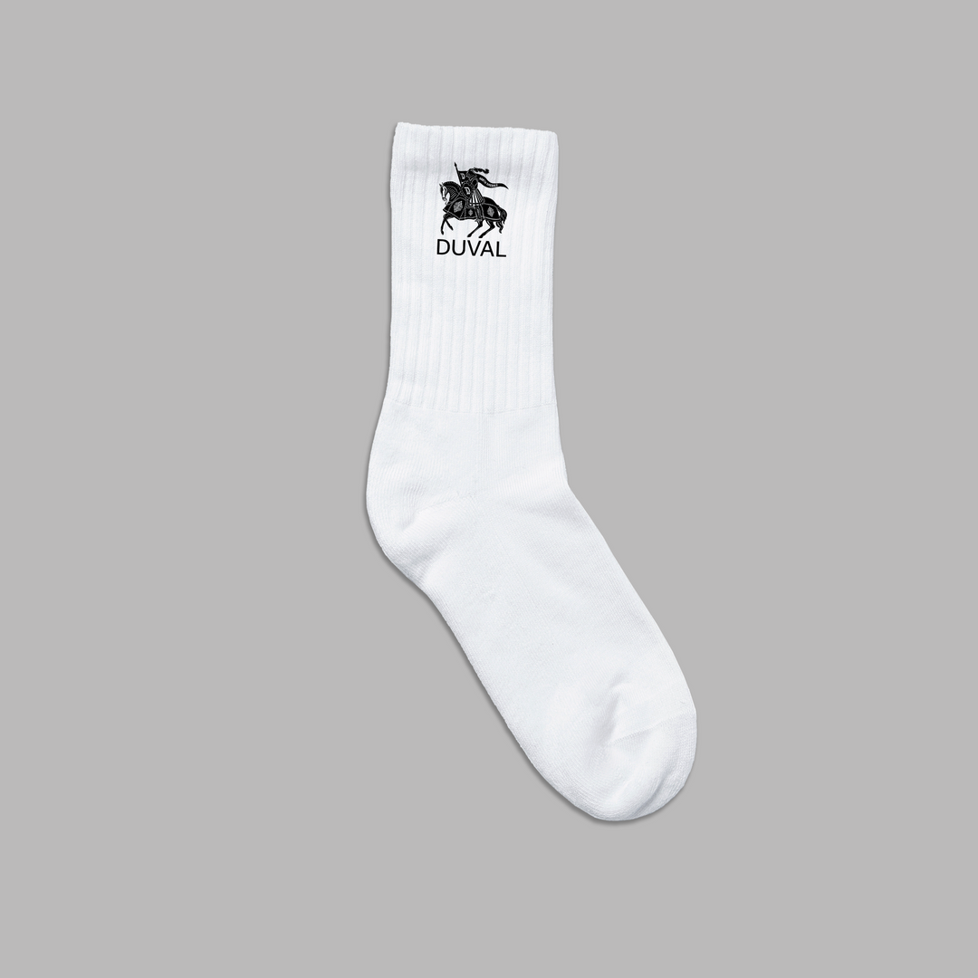 Chariot Socks - White - DUVAL