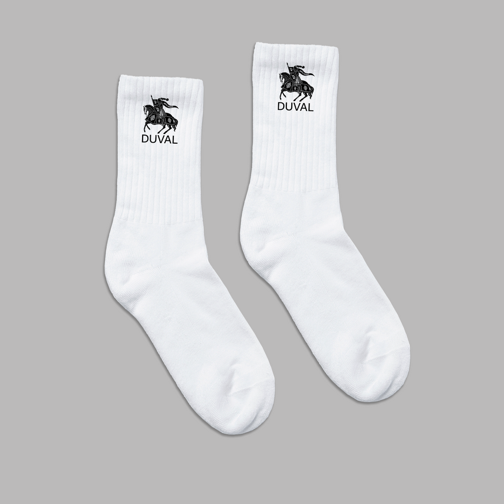 Chariot Socks - White - DUVAL