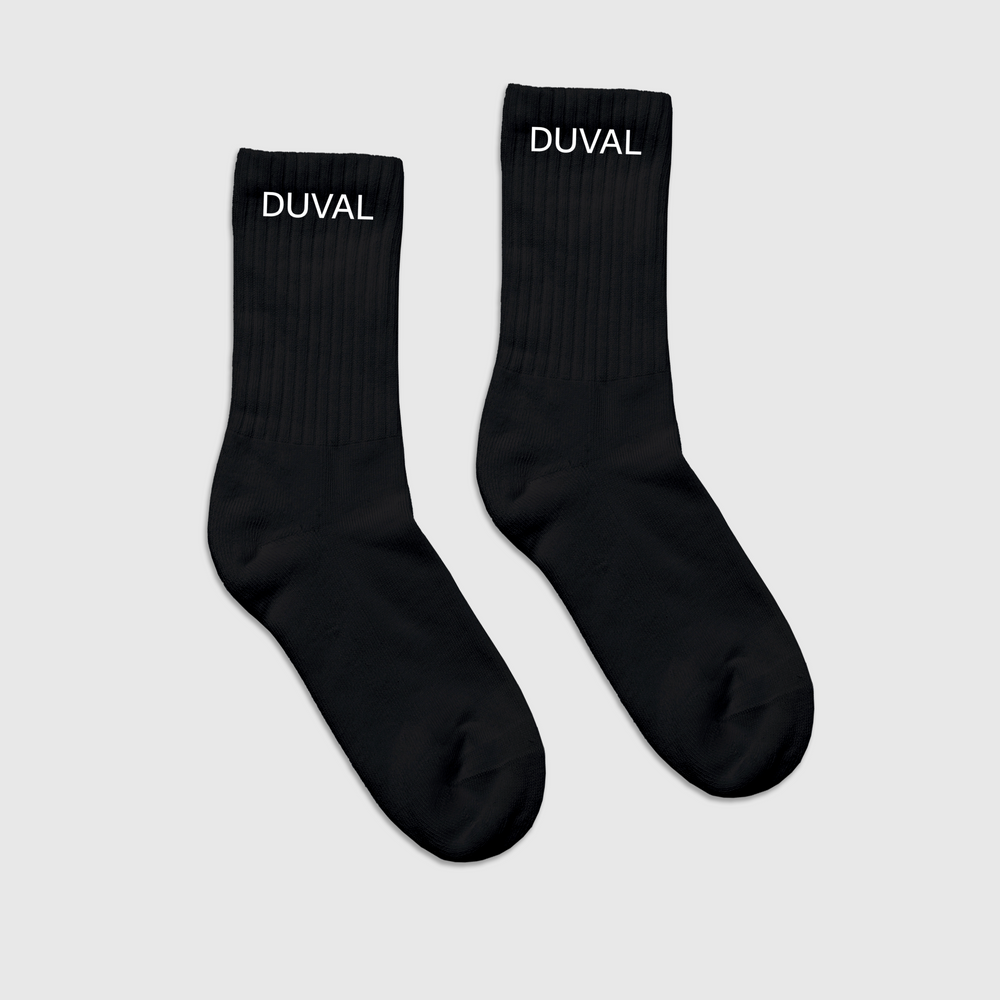 DUVAL Socks - Black - DUVAL