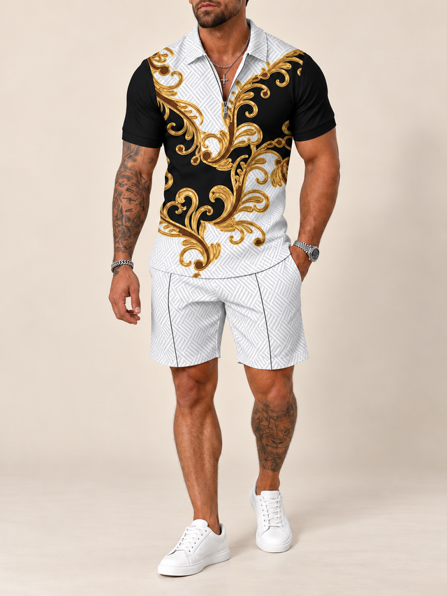 Conqueror's Polo Shirt & Shorts Co-Ord