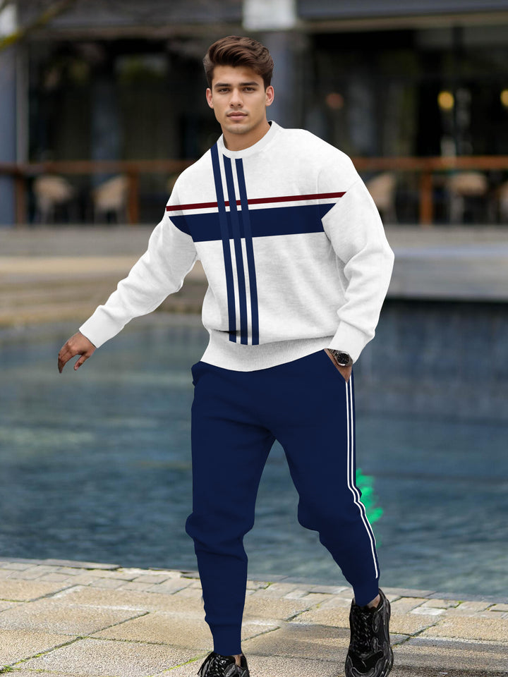 Long Sleeve Casual Two-piece Set - DUVAL