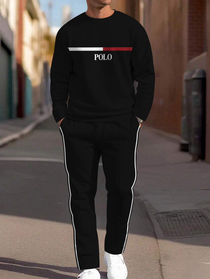 Long Sleeve Casual Two-piece Set - DUVAL