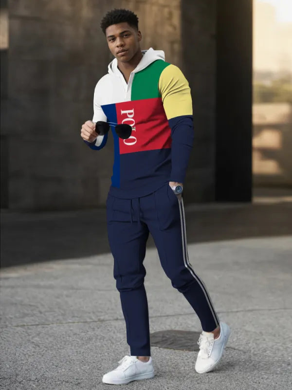 Long Sleeve Casual Two-piece Set - DUVAL