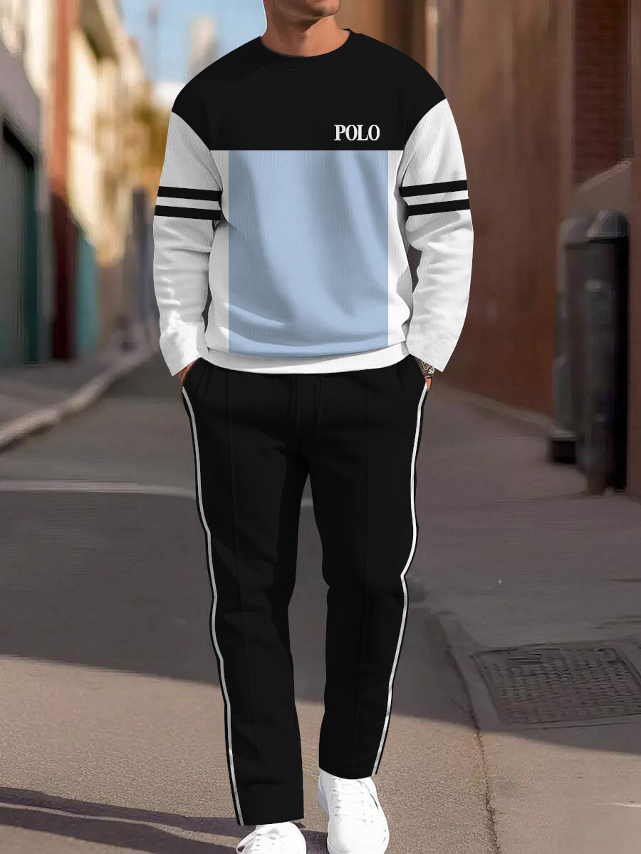 Long Sleeve Casual Two-piece Set - DUVAL
