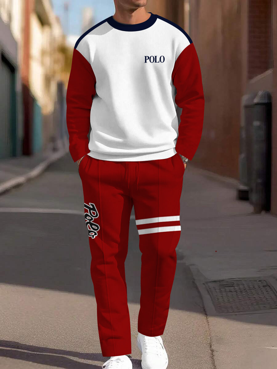 Long Sleeve Casual Two-piece Set - DUVAL