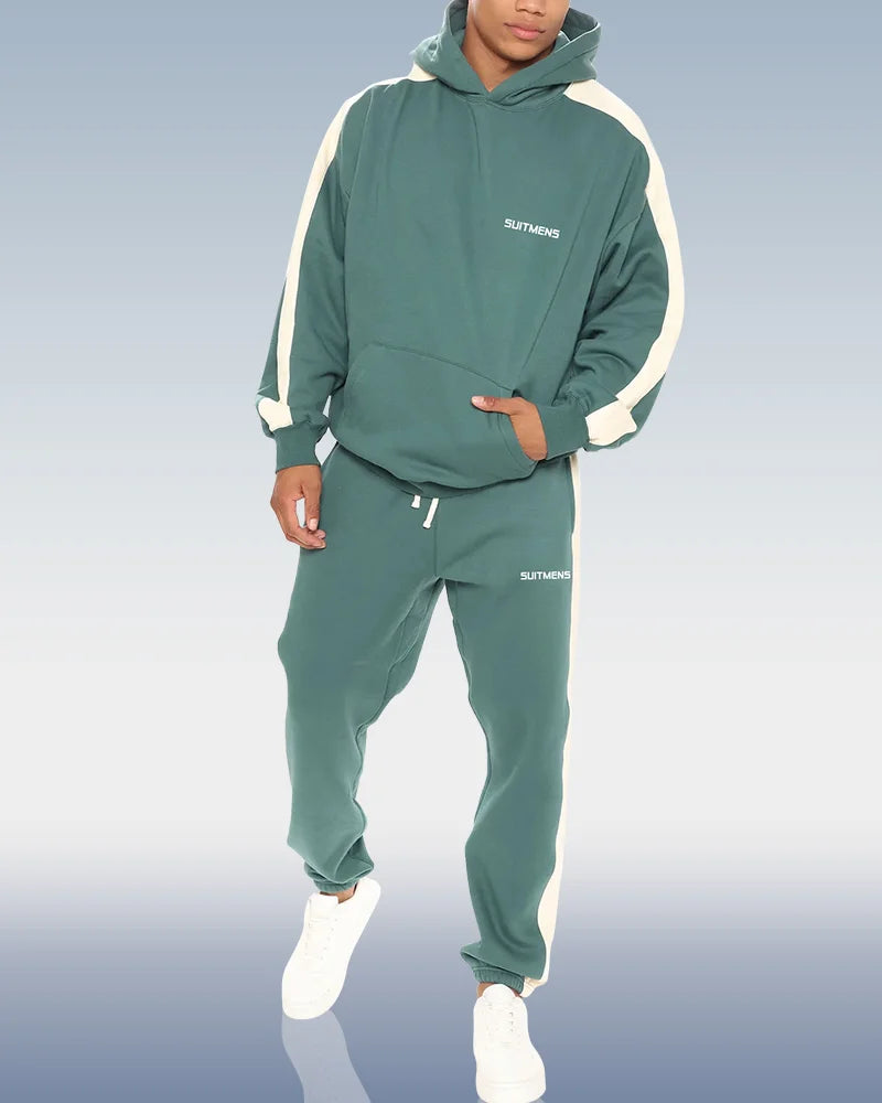 Green Hoodie Set