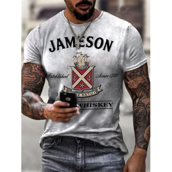 Vintage Men's Jameson Casual T-Shirt