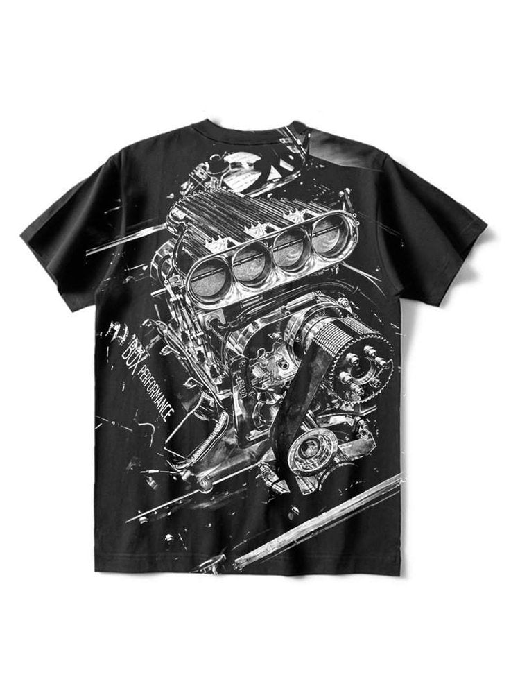 Black Engine T-Shirt - DUVAL