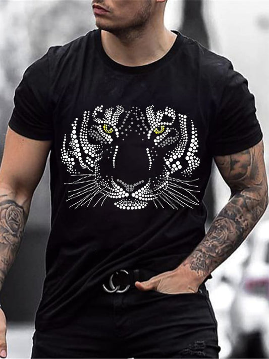 Men's Fashion Casual Printed T-Shirt - DUVAL