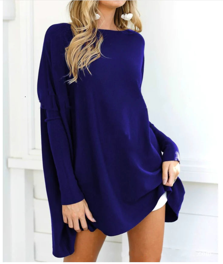 Women Casual Plus Size Tops Tunic Long Sleeve T Shirt