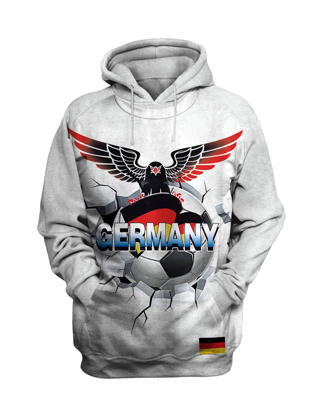 Germany Football 2022 Printed Sweatshirt Set