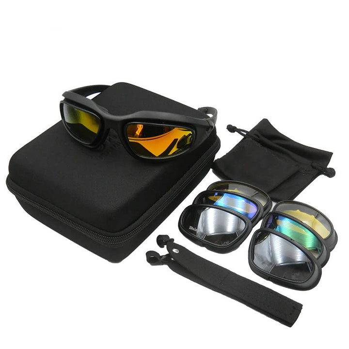 Polarized Motorcycle Sunglasses - DUVAL