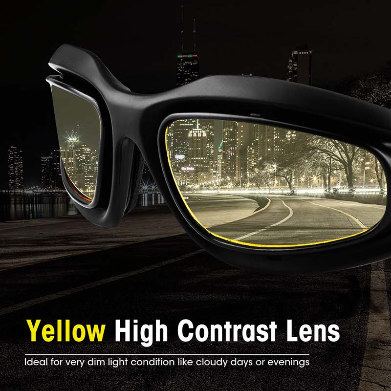 Polarized Motorcycle Sunglasses - DUVAL