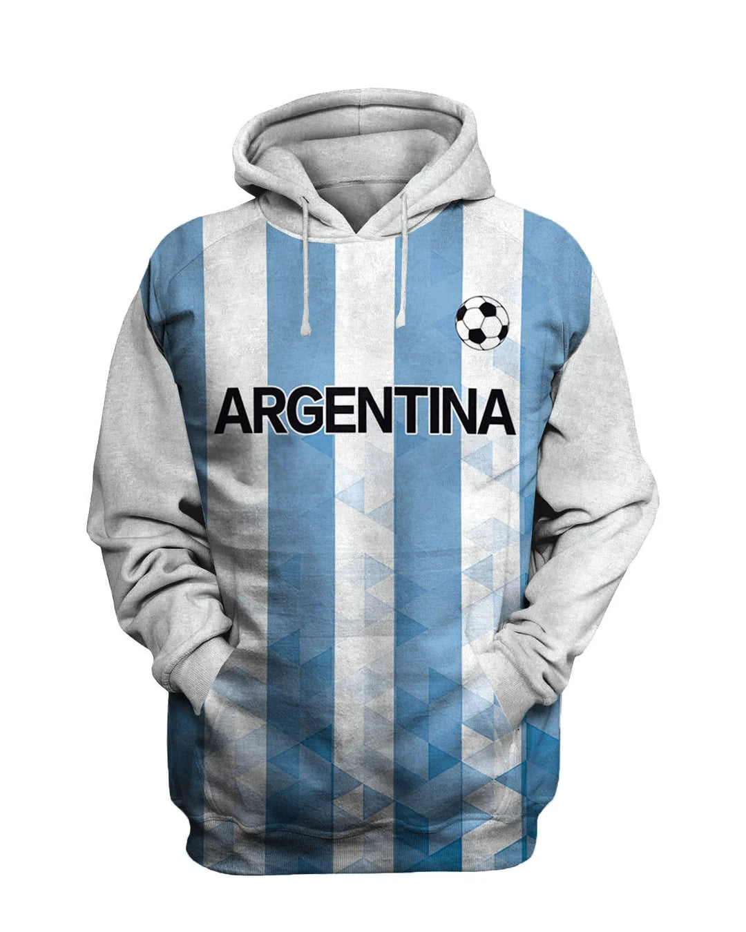 Argentina Printed Sweatshirt Set - DUVAL