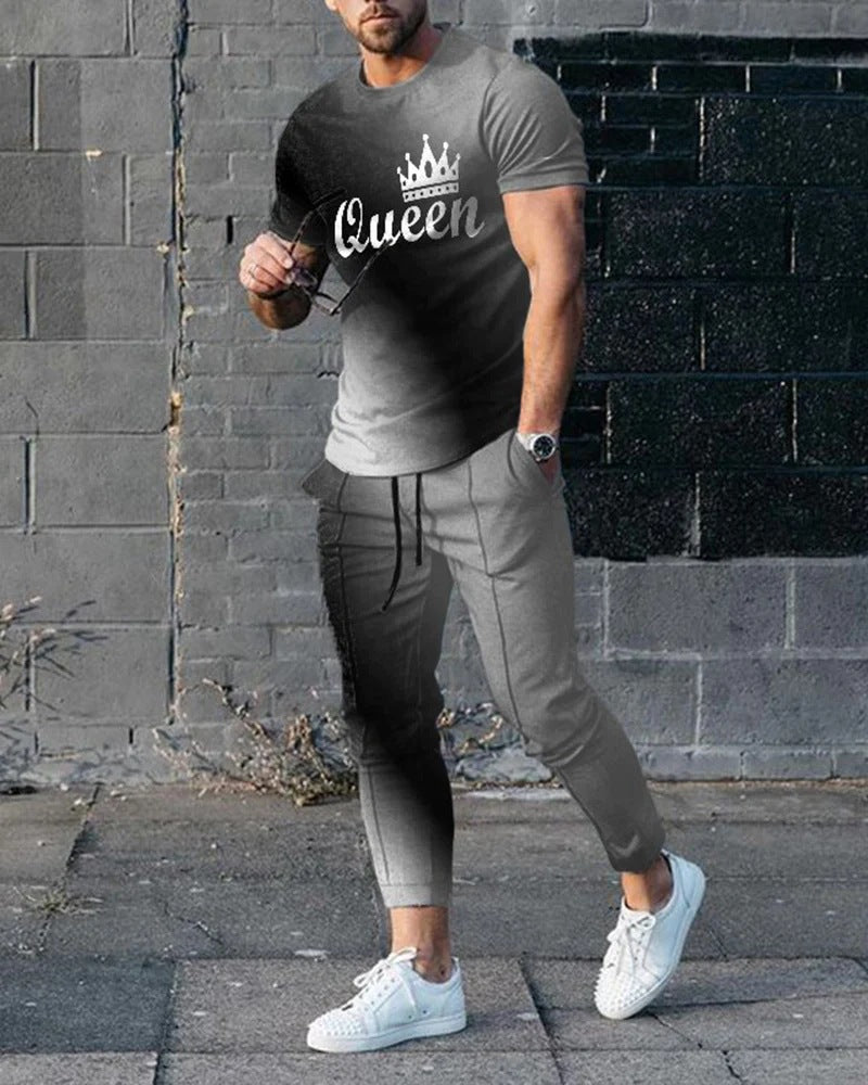 Queen Grey Tracksuit Co-Ord - DUVAL