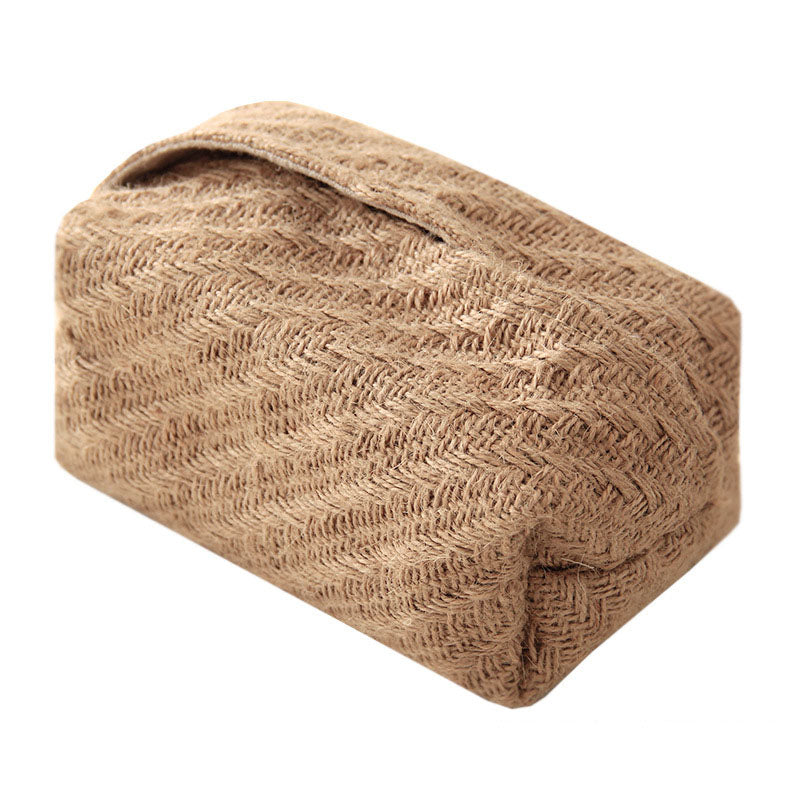Japanese-style cotton linen simple paper box