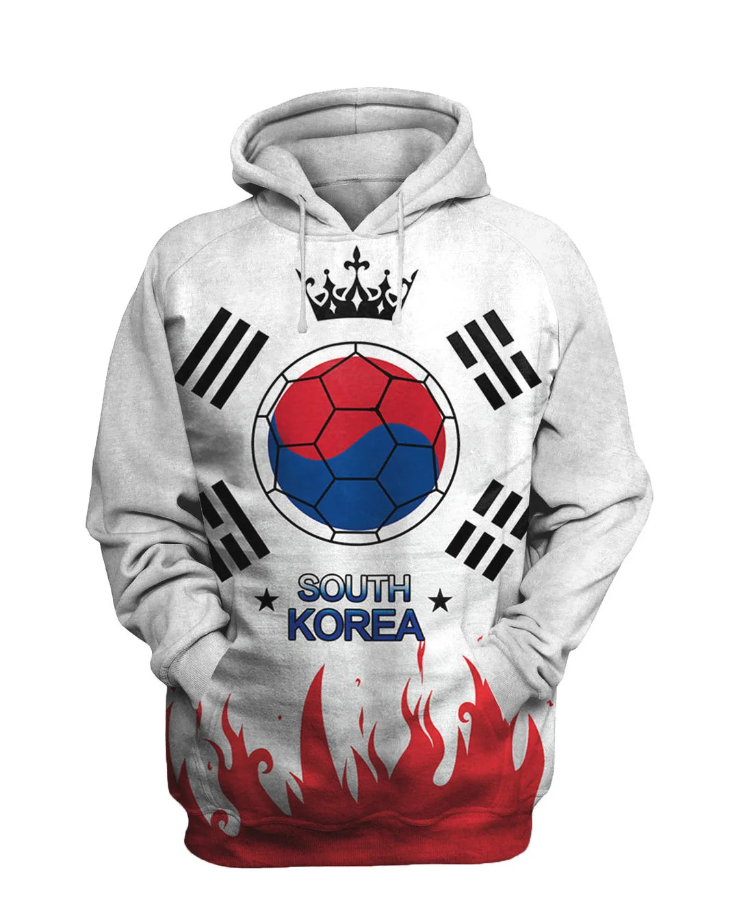 Republic of Korea Printed Sweatshirt Set
