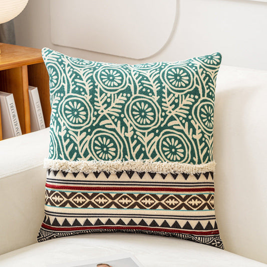 Ethnic wind cotton hemp Bohemian cushion