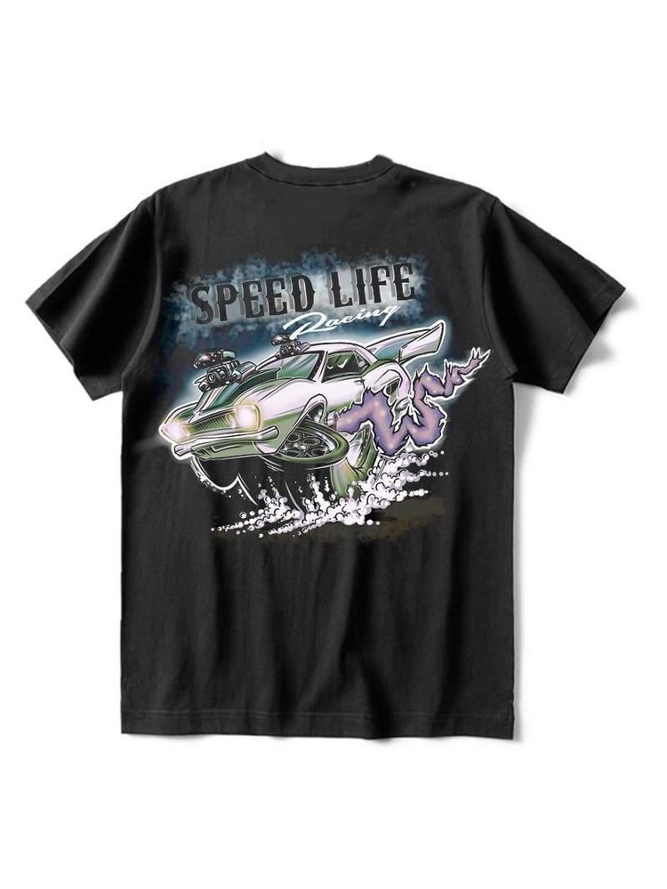 Speed Life Racing Car T-Shirt - DUVAL