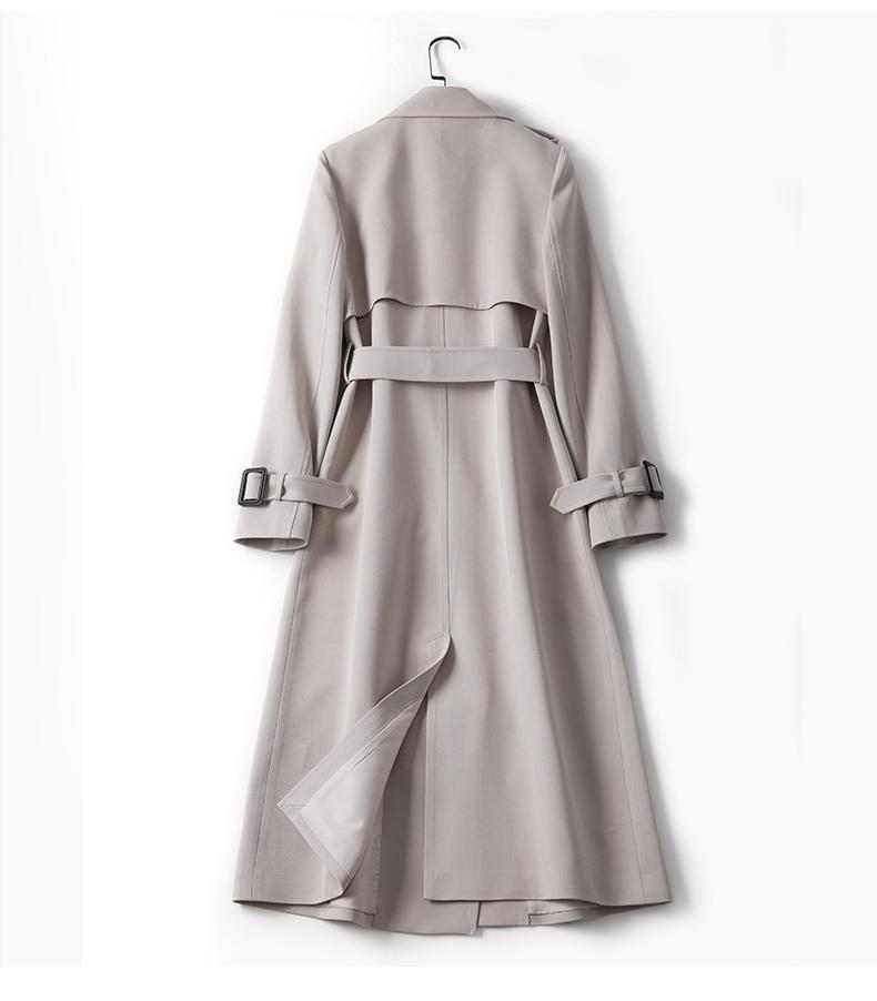 Casual Belted Wind Coat