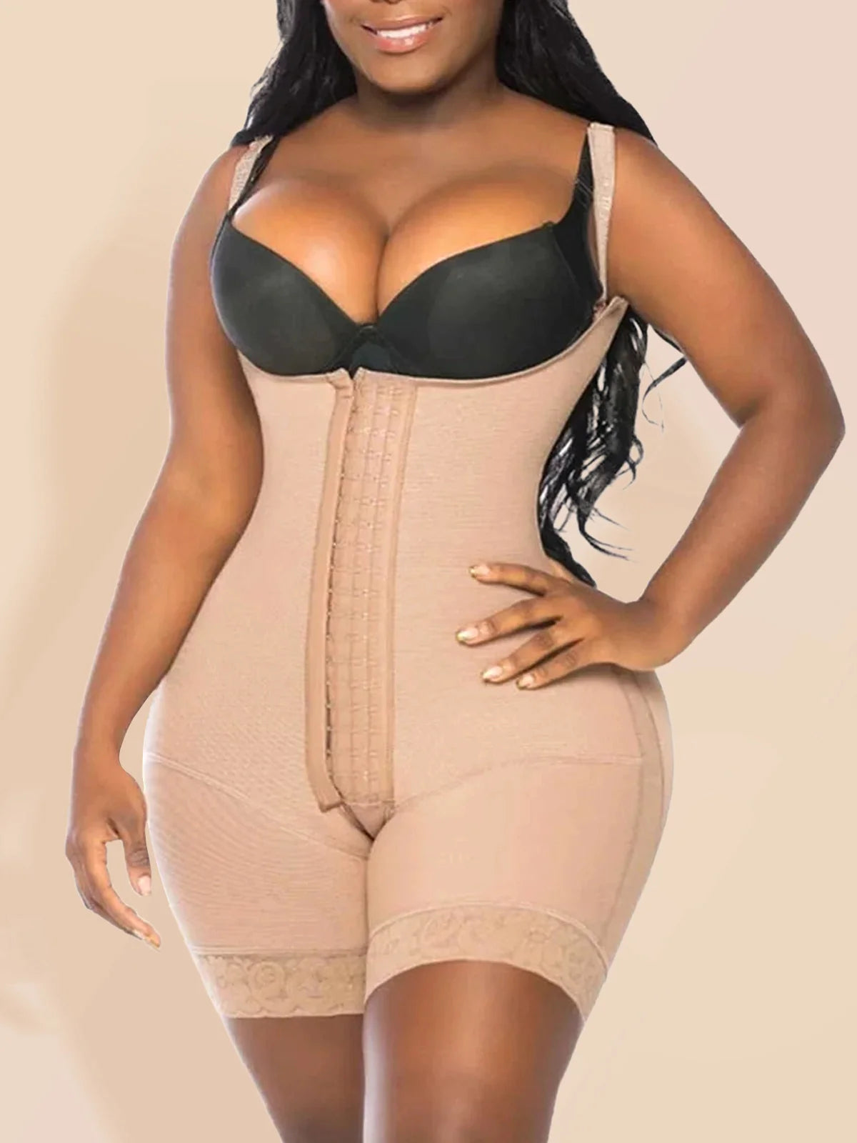 STRAPLESS POWER SHAPEWEAR WITH BUTT LIFTER